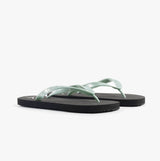 Calvin Klein BEACH SANDAL MONOLOG Womens Sandals Black/Cloud Blue