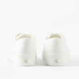 Calvin Klein VULC FLATFORM LOW Womens Trainers Triple Bright White