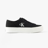 Calvin Klein VULC FLATFORM LOW Womens Trainers Black/Bright White