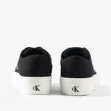 Calvin Klein VULC FLATFORM LOW Womens Trainers Black/Bright White