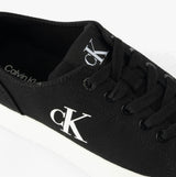 Calvin Klein VULC FLATFORM LOW Womens Trainers Black/Bright White