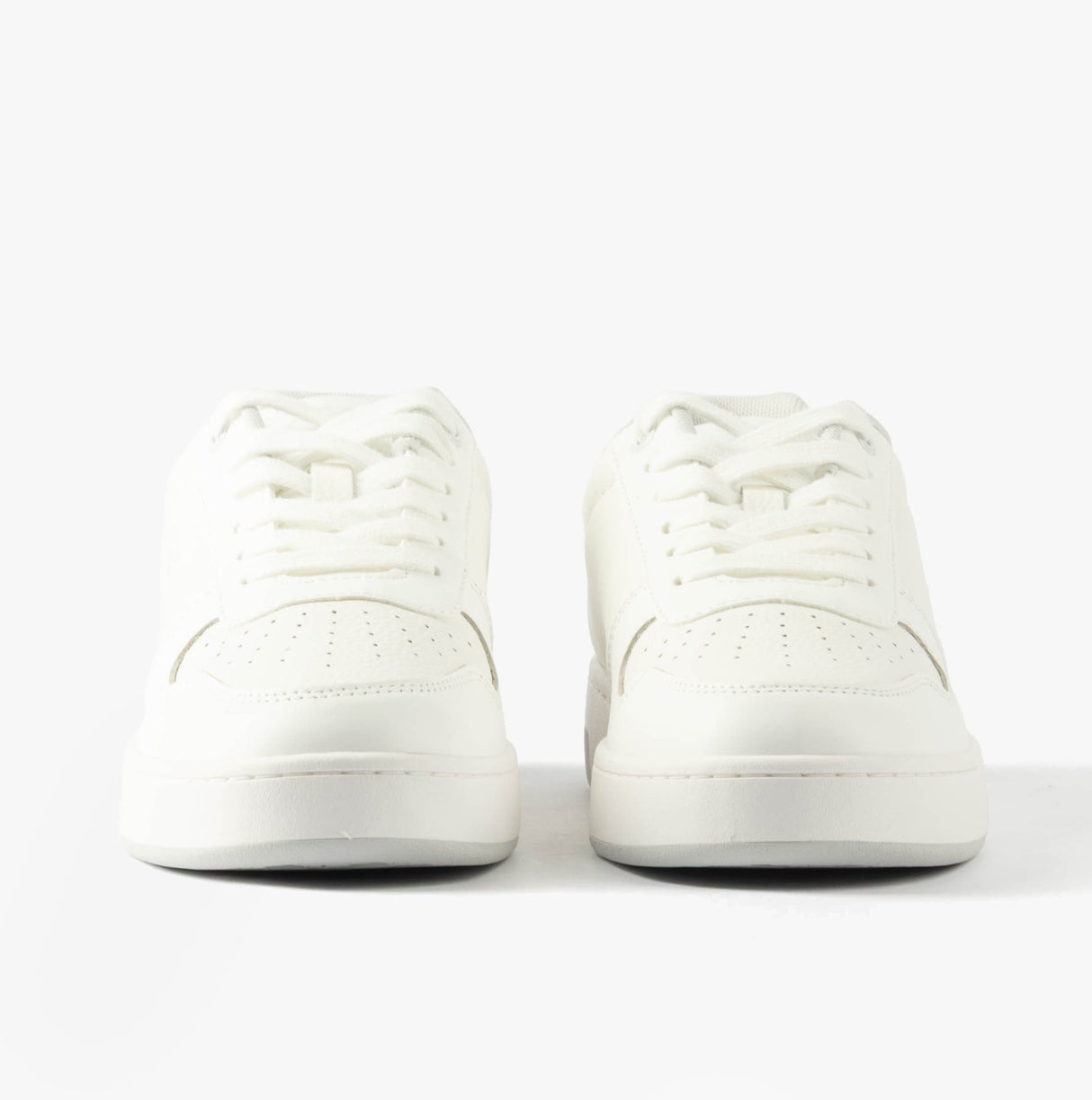 Calvin Klein BASKET CUPSOLE LOW Womens Trainers Bright White/Silver