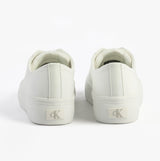 Calvin Klein VULC FLATFORM LOW Womens Trainers Triple Bright White