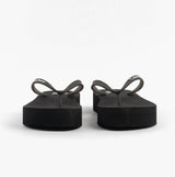 Calvin Klein BEACH SANDAL FLATFORM Womens Sandals Black/Bright White