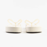 Calvin Klein BEACH SANDAL FLATFORM Womens Sandals Eggshell/Bright White