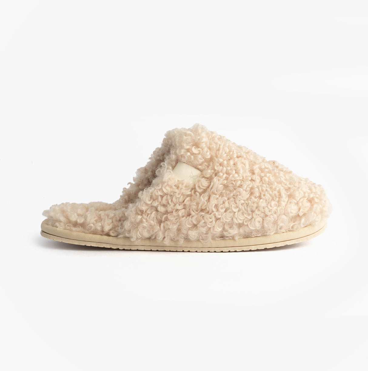 Calvin Klein CLOSE SLIPPER FUR Womens Slippers Marshmallow