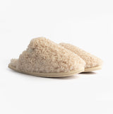 Calvin Klein CLOSE SLIPPER FUR Womens Slippers Marshmallow