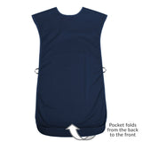 Tabard style adult bib - Large Navy