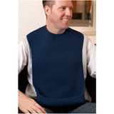 Tabard style adult bib - Small Navy