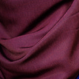 Premium Neckerchief Style Adult Dribble Bib - Waterproof & Discreet - Medium - Burgundy