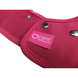 Tabard style adult bib - Medium Burgundy