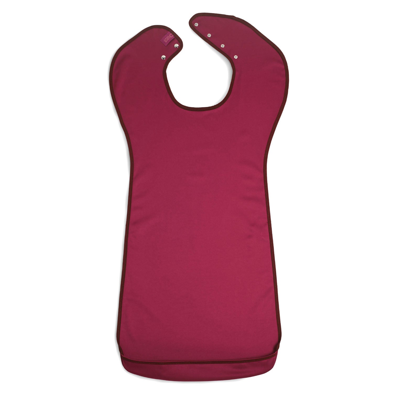 Tabard style adult bib - Large Burgundy