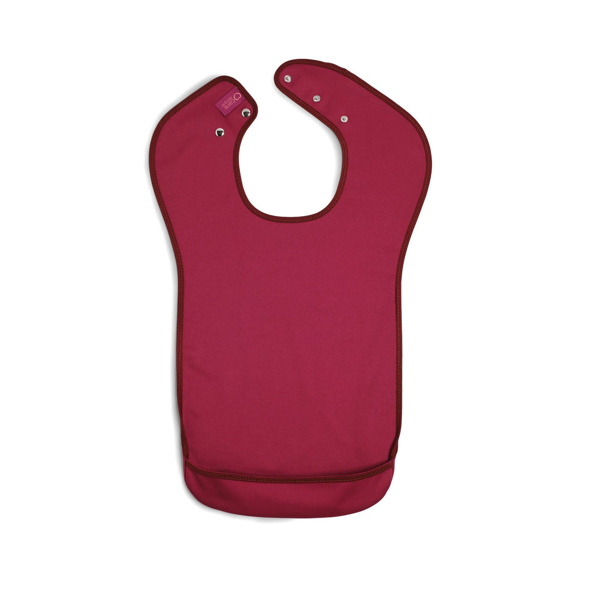 Tabard style adult bib - Small Burgundy