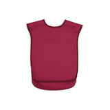 Tabard style adult bib - Small Burgundy