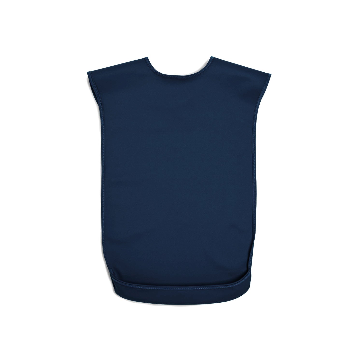 Tabard style adult bib - Small Navy