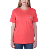 Carhartt 103067 Women's Loose Fit Heavyweight Short Sleeve K87 Pocket T-Shirt