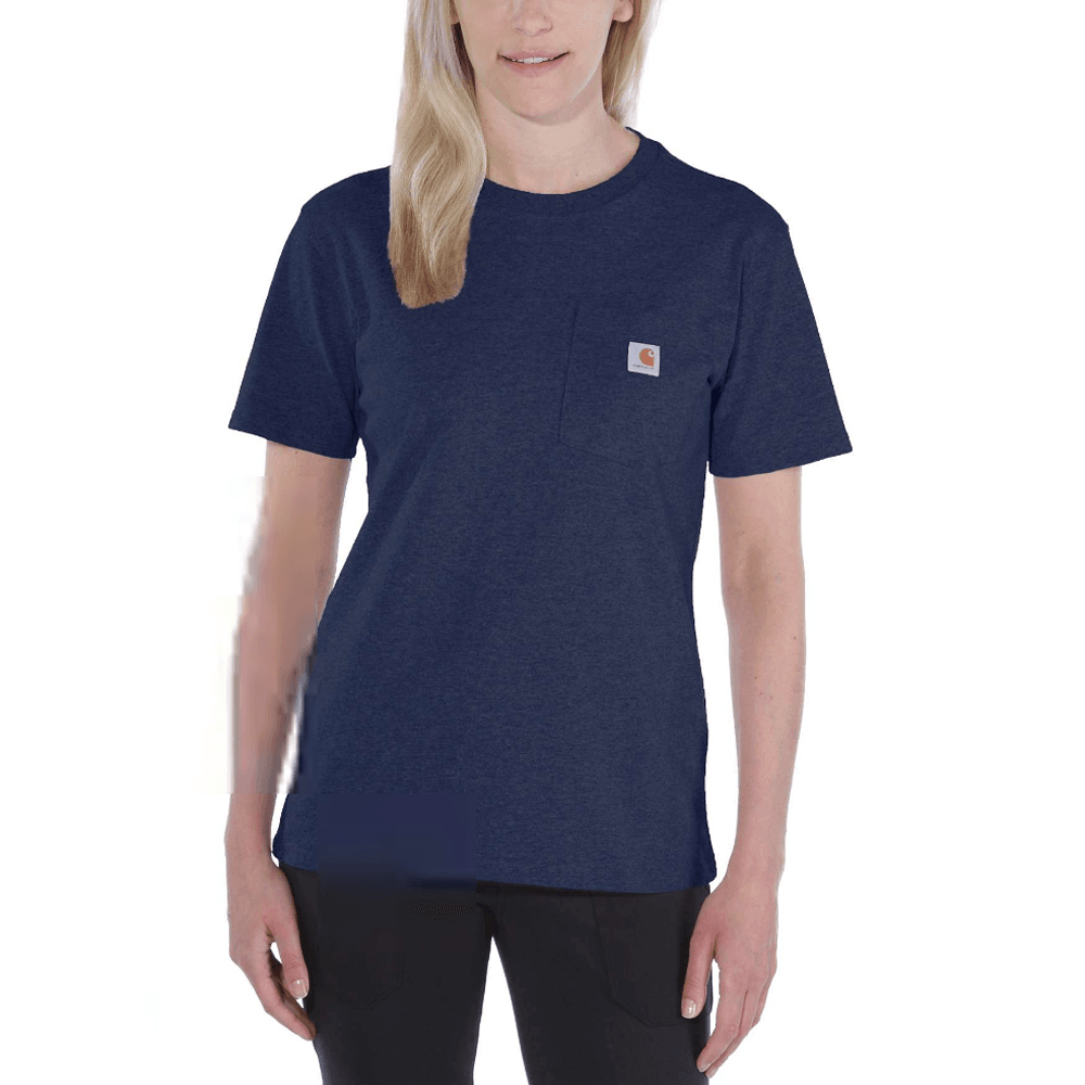Carhartt 103067 Women's Loose Fit Heavyweight Short Sleeve K87 Pocket T-Shirt