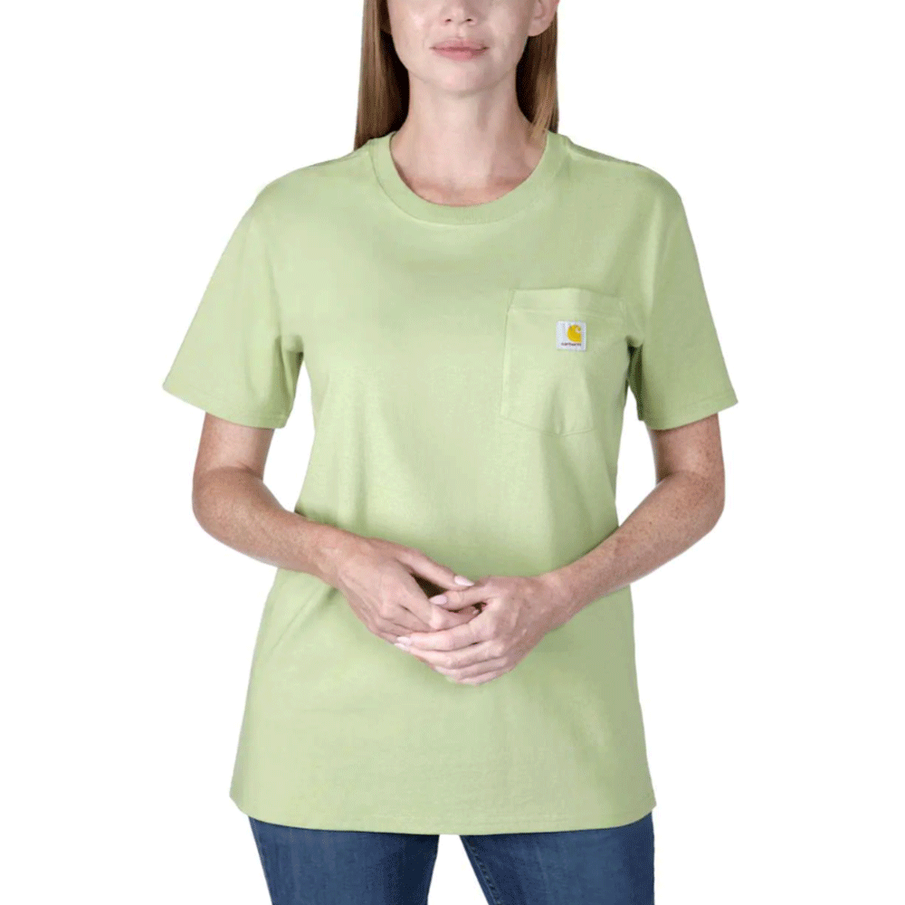 Carhartt 103067 Women's Loose Fit Heavyweight Short Sleeve K87 Pocket T-Shirt