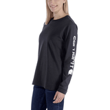 Carhartt 103401 Womens Loose Fit Heavyweight Long Sleeve Graphic T-Shirt
