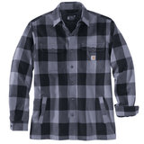 Carhartt 104911 Relaxed Fit Heavyweight Flannel Sherpa Lined Shirt Jac