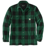 Carhartt 104911 Relaxed Fit Heavyweight Flannel Sherpa Lined Shirt Jac