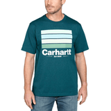 Carhartt 105910 Relaxed Fit Heavyweight Short Sleeve Line Graphic T-shirt