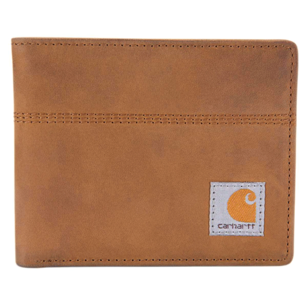 Carhartt B0000207 Saddle Leather BiFold Wallet