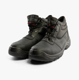 Centek FS330 Unisex Leather Safety Boots Black