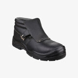 Centek GLYDER Mens Leather Welding Safety Boots Black