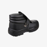Centek GLYDER Mens Leather Welding Safety Boots Black