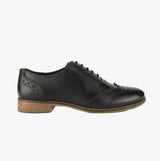 Cipriata NATASHA Womens Leather Lace Up Brogue Shoes Black