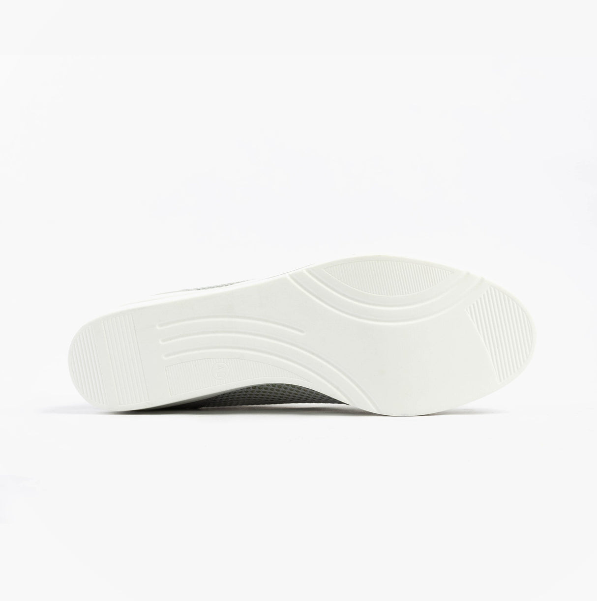 Cipriata JONE Womens Lace / Zip Trainers Silver Metallic