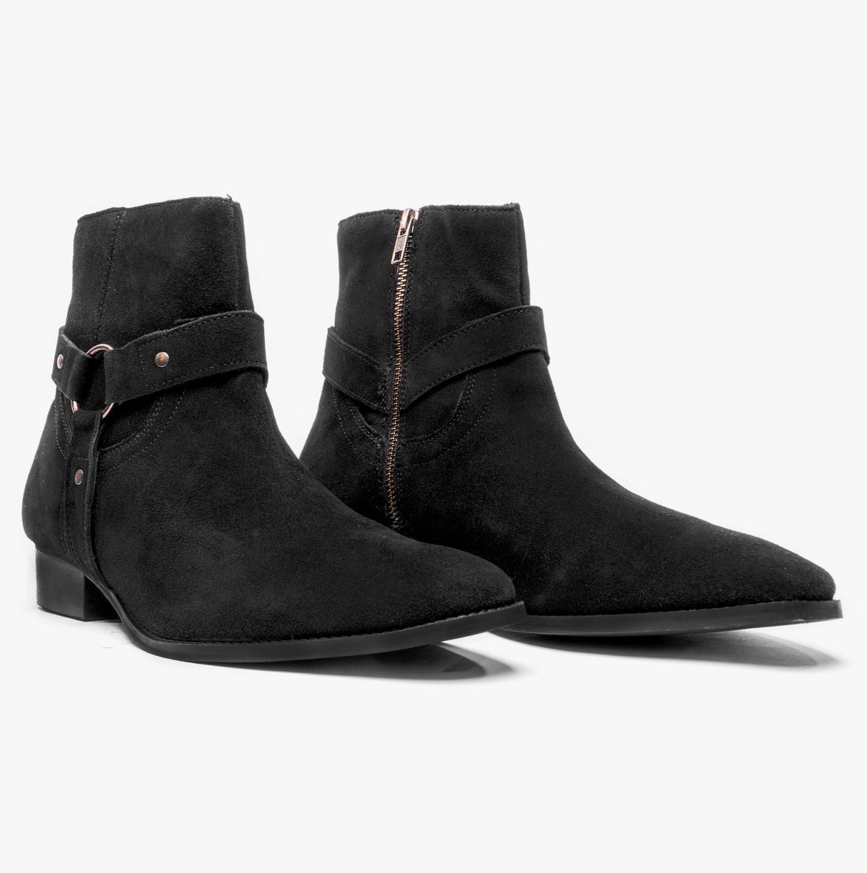 Club Cubano RAUL Mens Boots Black