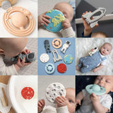 T-3 Natural Rubber Baby Space Toys