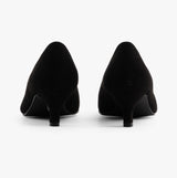 Comfort Plus TEXAS Womens Shoes Black - Faux Suede