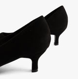 Comfort Plus TEXAS Womens Shoes Black - Faux Suede