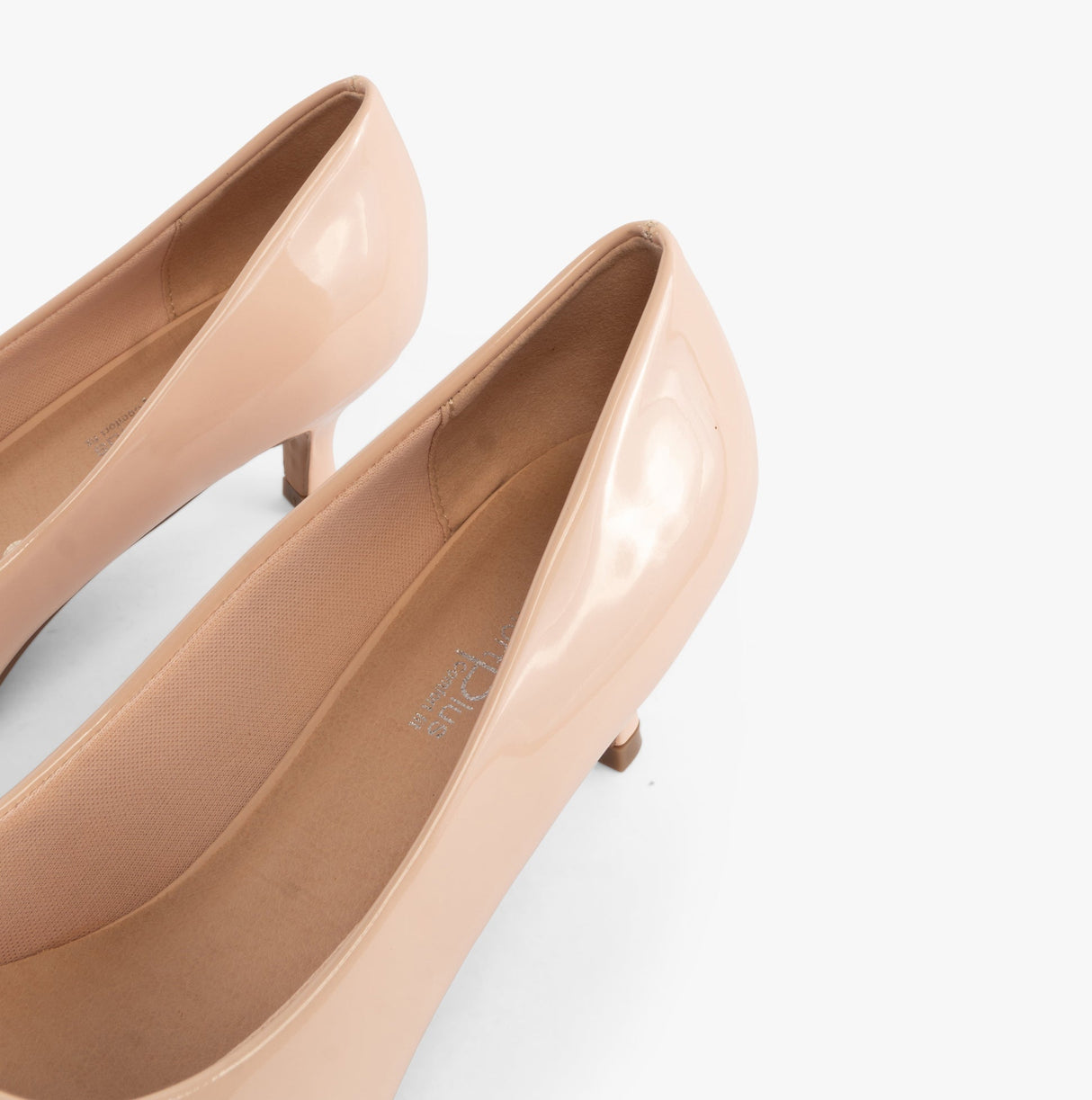 Comfort Plus TEXAS Womens Shoes Nude - Patent