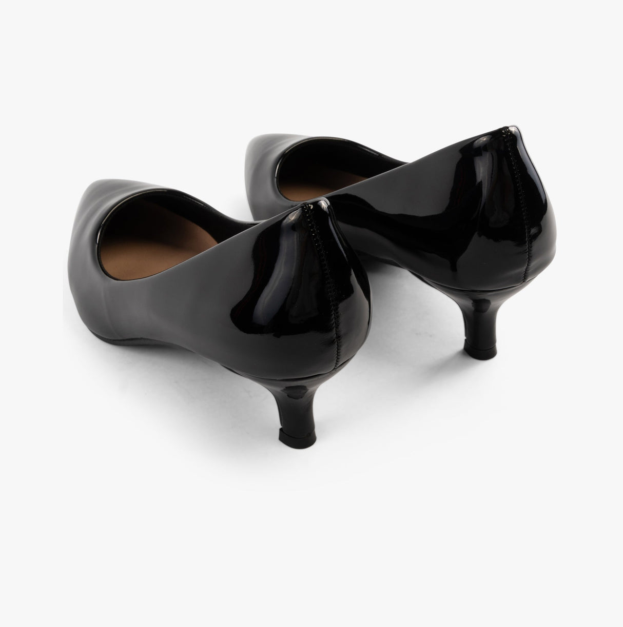 Comfort Plus TEXAS Womens Shoes Black - Patent