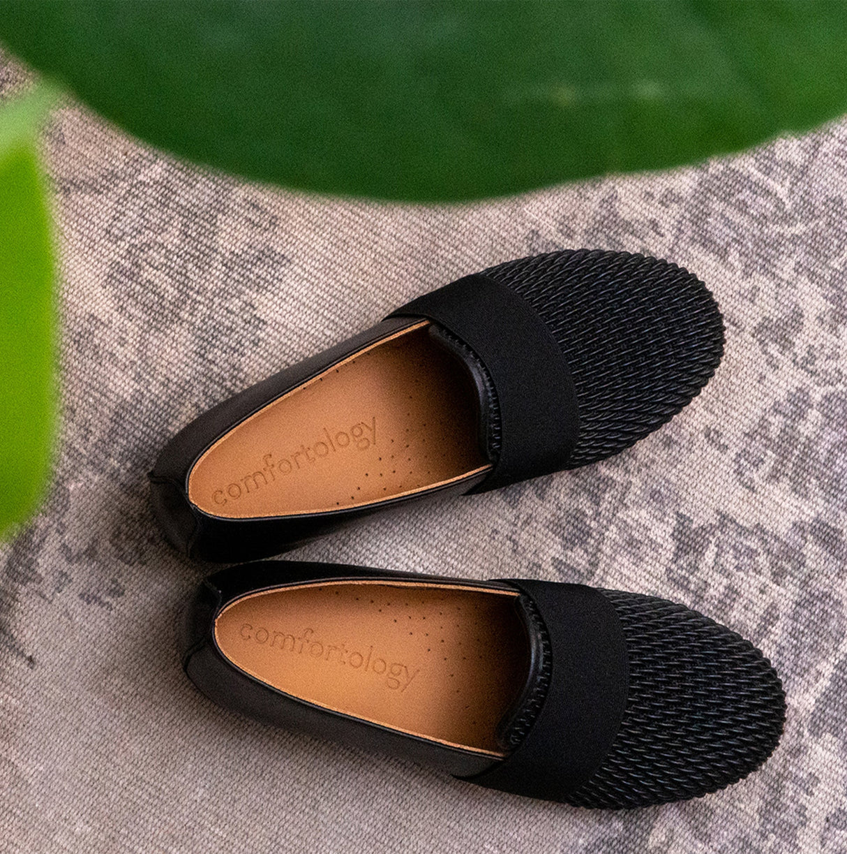 Comfortology HELENE Womens Leather Shoes Black