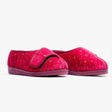 Comfylux HELEN Womens Full Slippers Wine