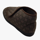 Comfylux JAMES Mens Boot Slippers Brown