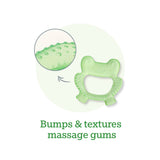 Cool Nature Teether - Two Pack - Green & Aqua / Yellow & Aqua