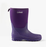 Cotswold HILLY NEOPRENE Girls Wellington Boots Purple