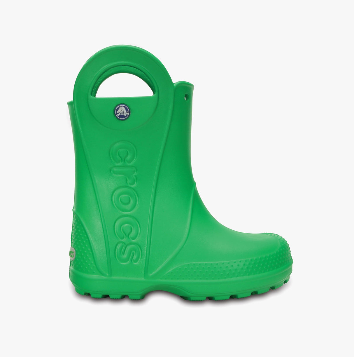 Crocs 12803-3E8 HANDLE IT RAIN BOOT Kids Wellies Green