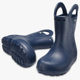 Crocs 12803-410 HANDLE IT RAIN BOOT Kids Wellies Navy