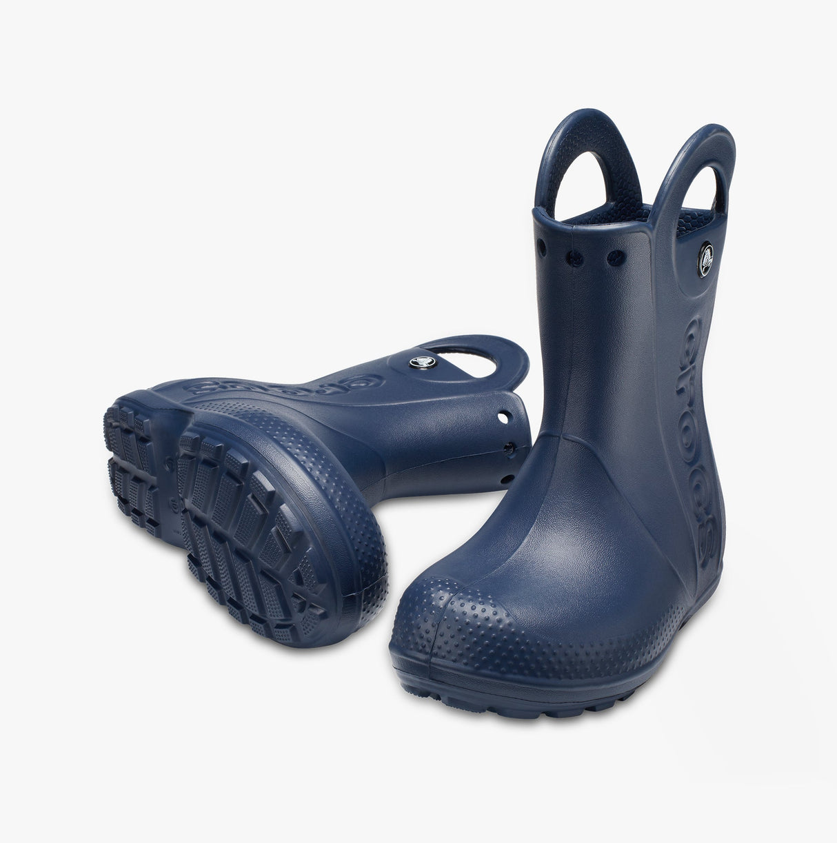 Crocs 12803-410 HANDLE IT RAIN BOOT Kids Wellies Navy