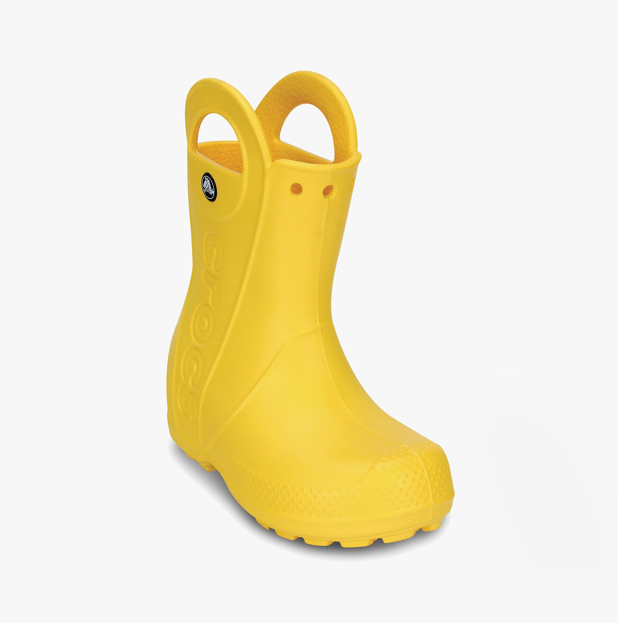 Crocs 12803-730 HANDLE IT RAIN BOOT Kids Wellies Yellow