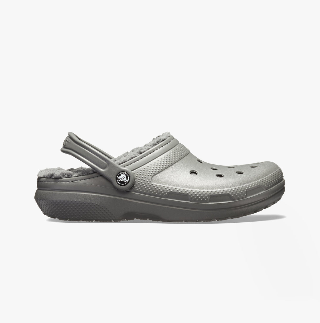 Crocs 203591-0EX CLASSIC LINED Unisex Clogs Slate Grey/Smoke