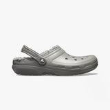 Crocs 203591-0EX CLASSIC LINED Unisex Clogs Slate Grey/Smoke