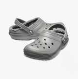 Crocs 203591-0EX CLASSIC LINED Unisex Clogs Slate Grey/Smoke